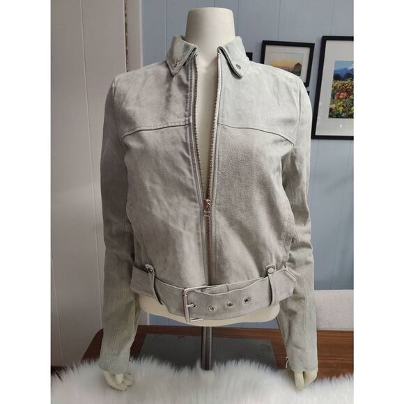 Anthropologie Capulet 100% Leather Suede Jacket NWT MSRP $358